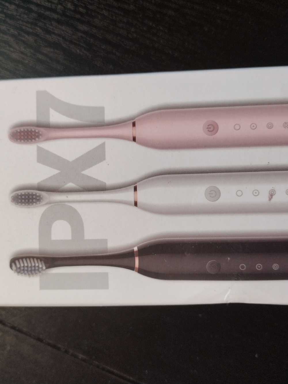 X-3 Sonic Electric Toothbrush - Black, White, Pink - Picture 2 of 2